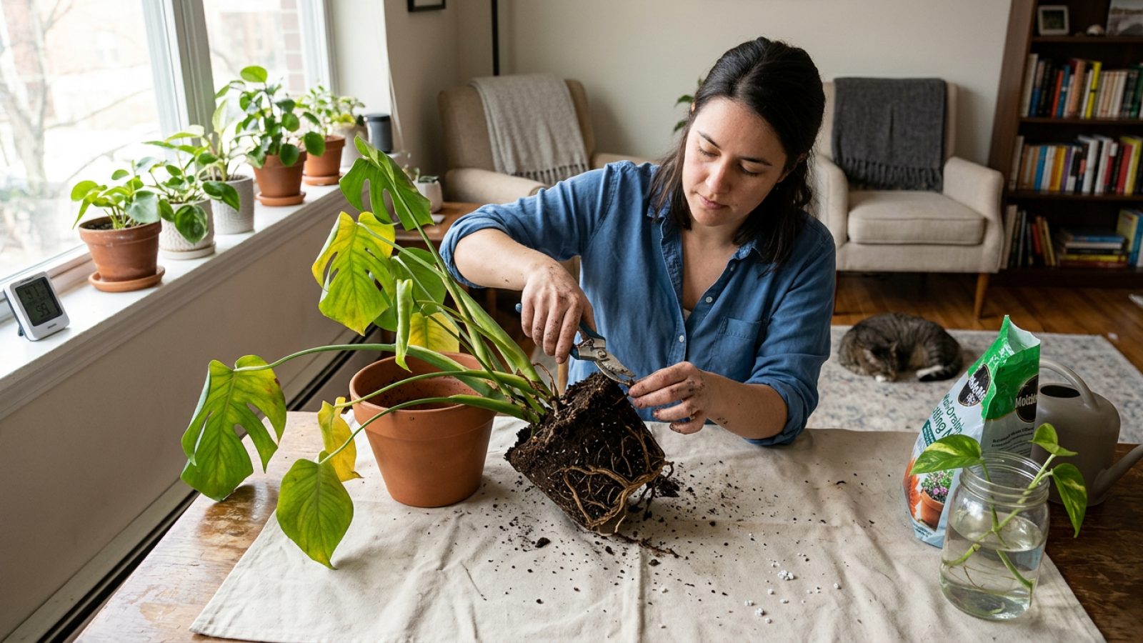 How to Revive a Drooping Indoor Plant After Overwatering
