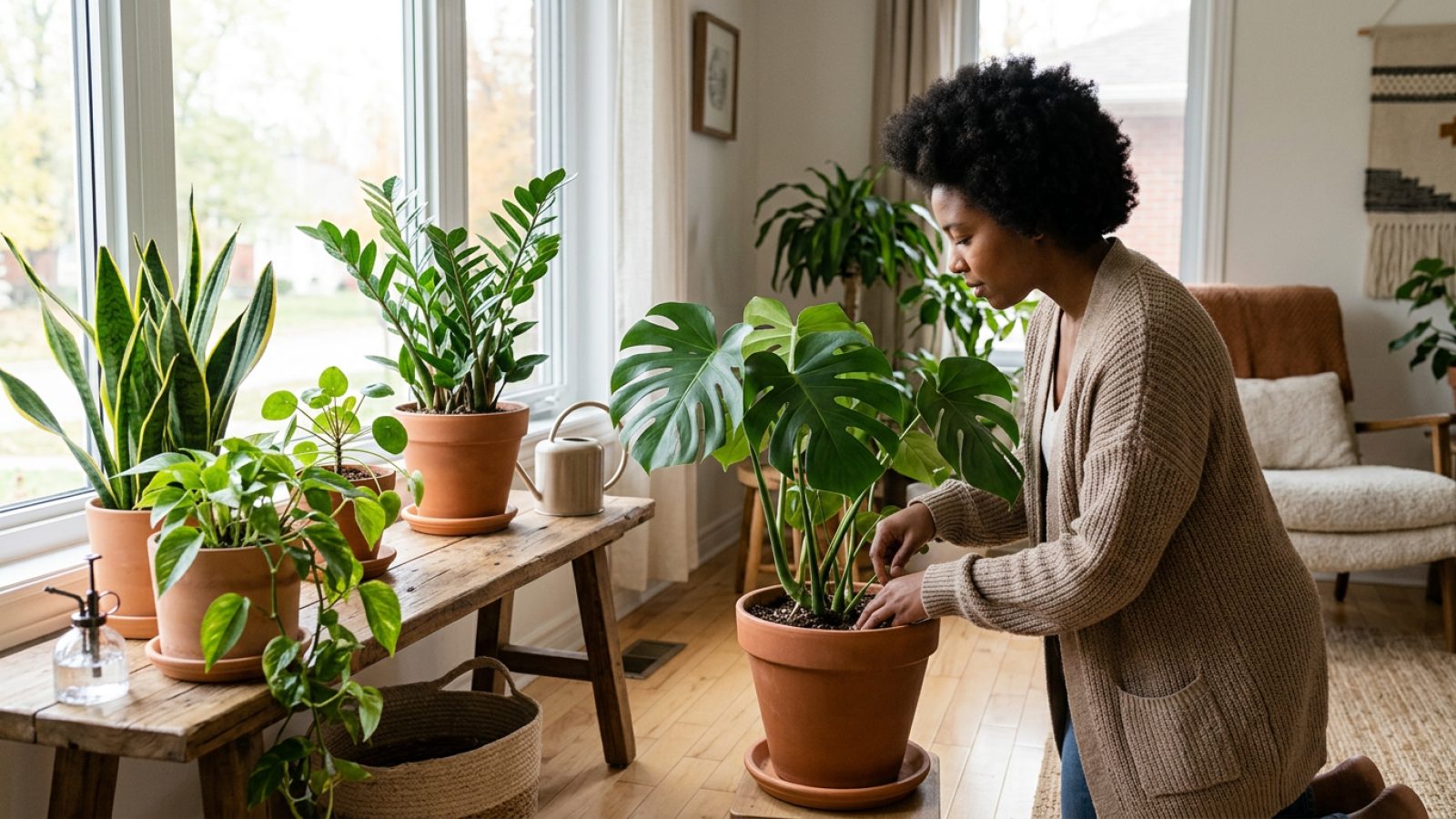 How to Adjust Indoor Plant Watering by Season