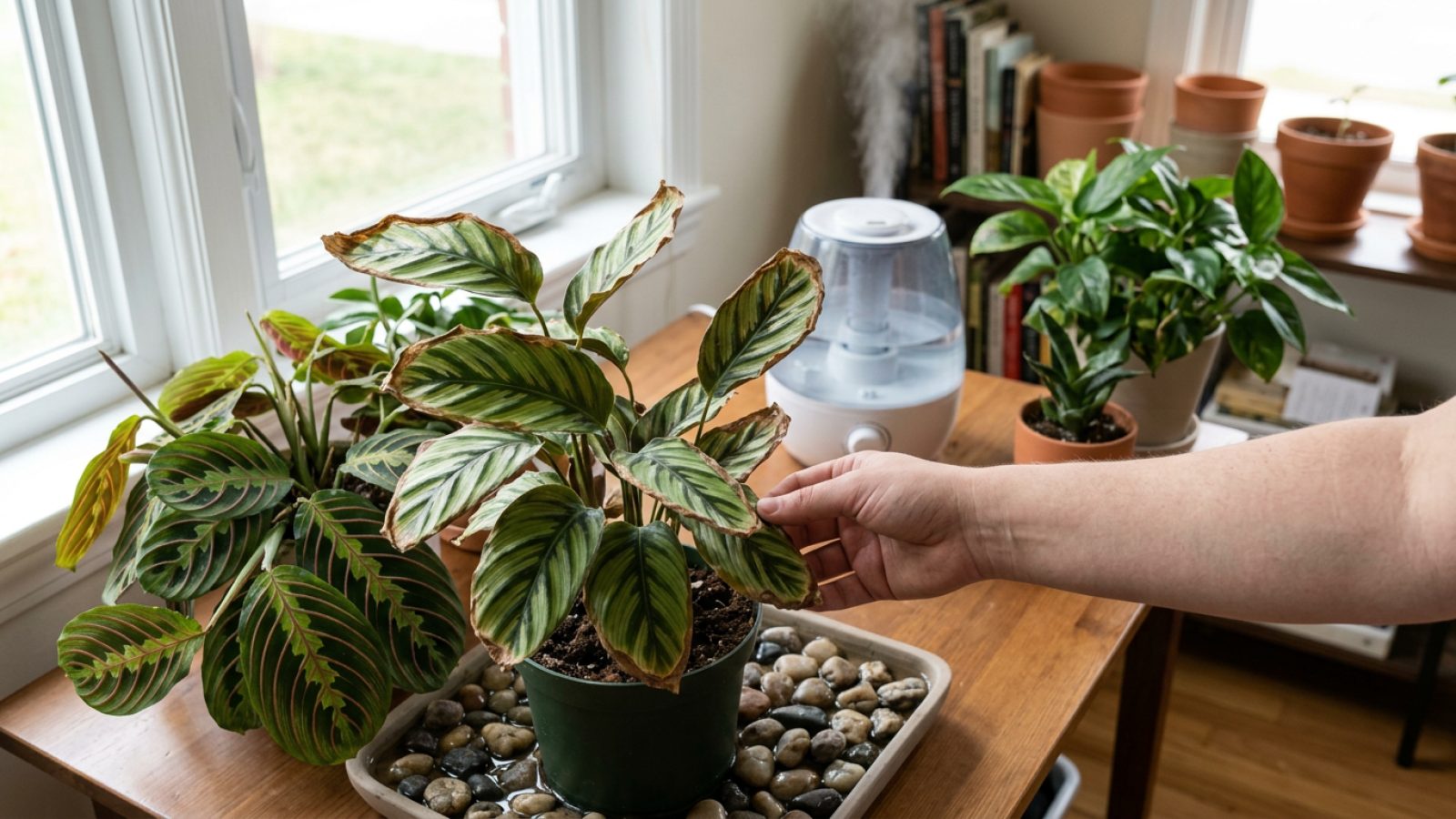 Why Are My Indoor Plant Leaves Curling? Fix Dry Air Damage Fix Curling Leaves on Indoor Plants Caused by Dry Air