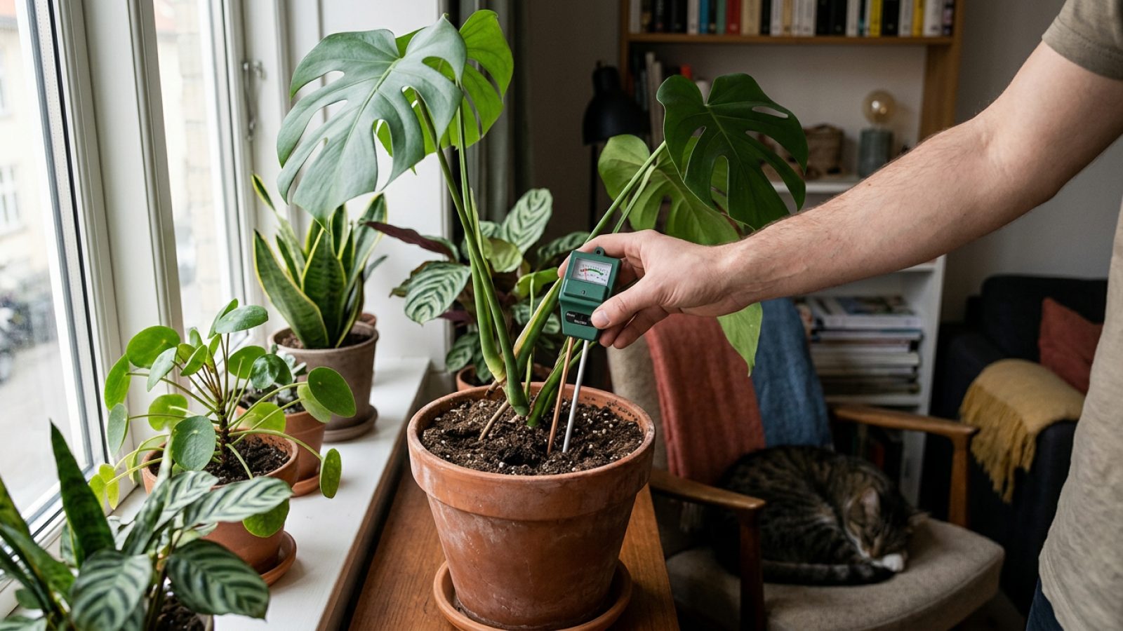 Sådan bruger du en fugtmåler til stueplanter – og hvornår du ikke skal stole på den Sådan bruger du en fugtmåler til stueplanter – og hvornår du ikke skal stole på den
