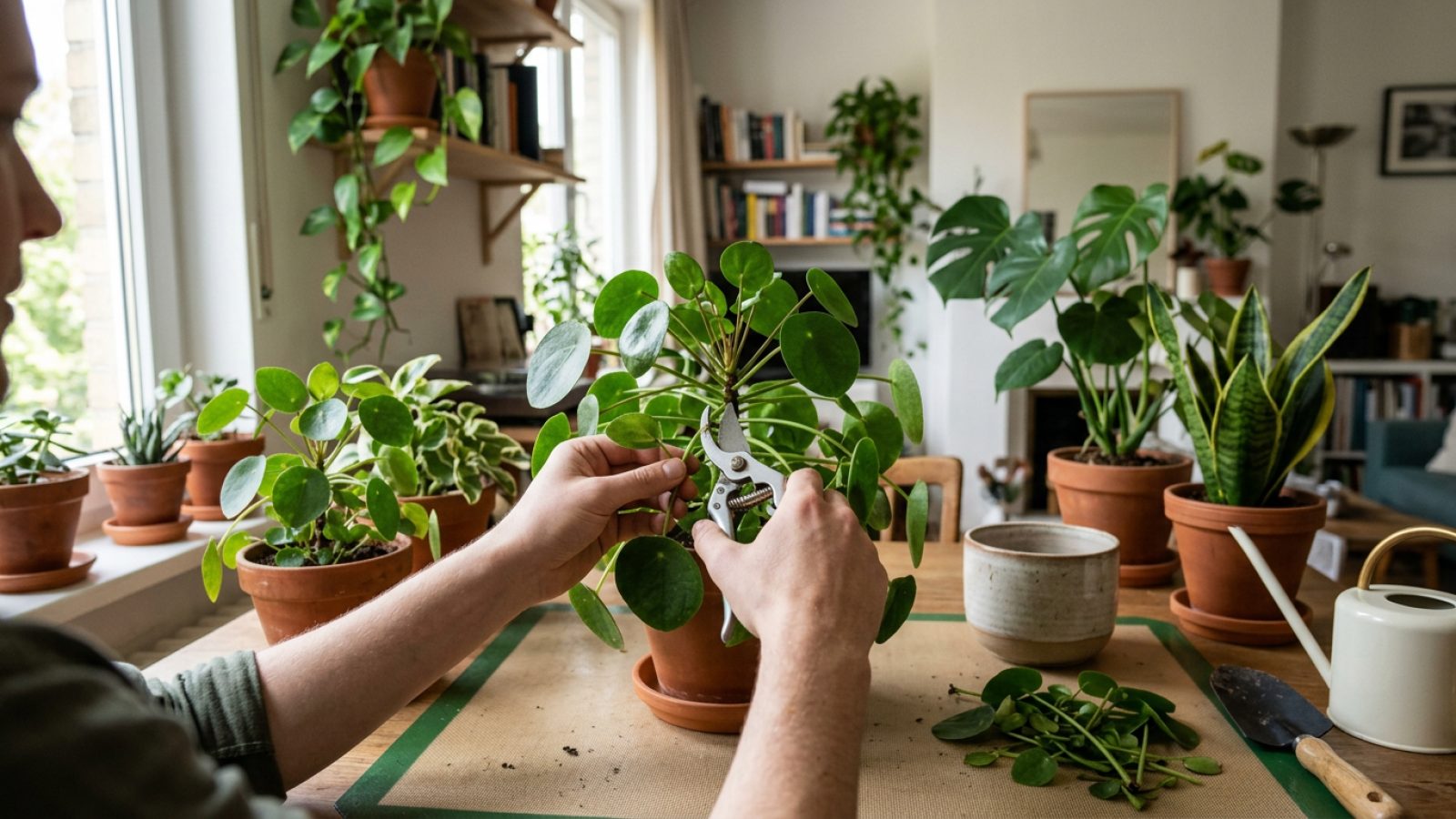 Cómo podar plantas de interior para que crezcan más frondosas