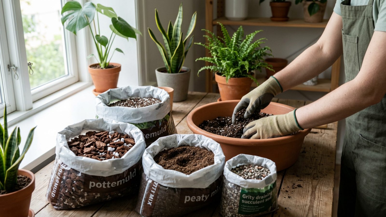 Valg af pottemuld til stueplanter: En praktisk guide