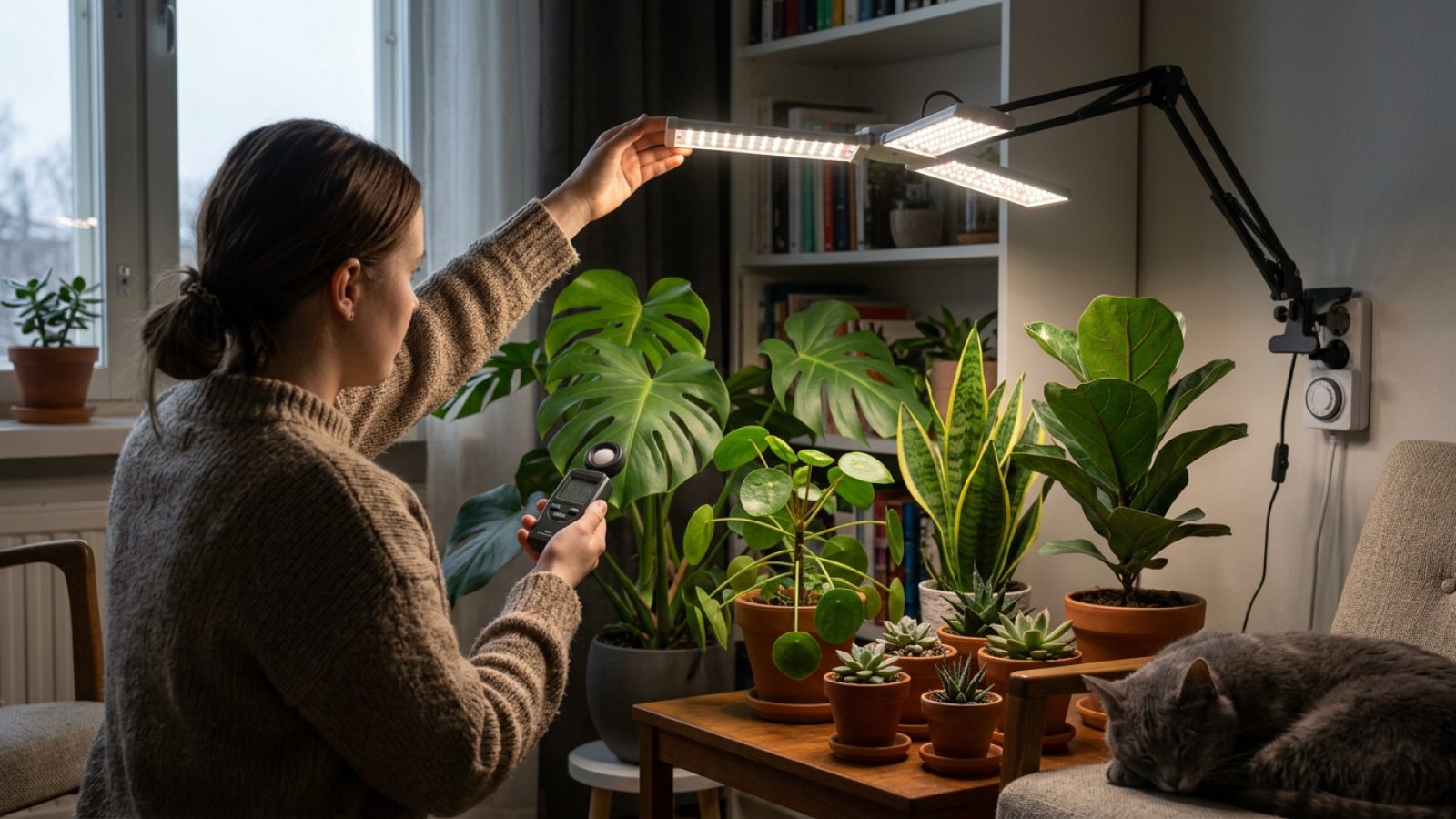 Kasvivalojen valinta huonekasveille pimeään huoneeseen Kasvivalojen valinta huonekasveille pimeään huoneeseen