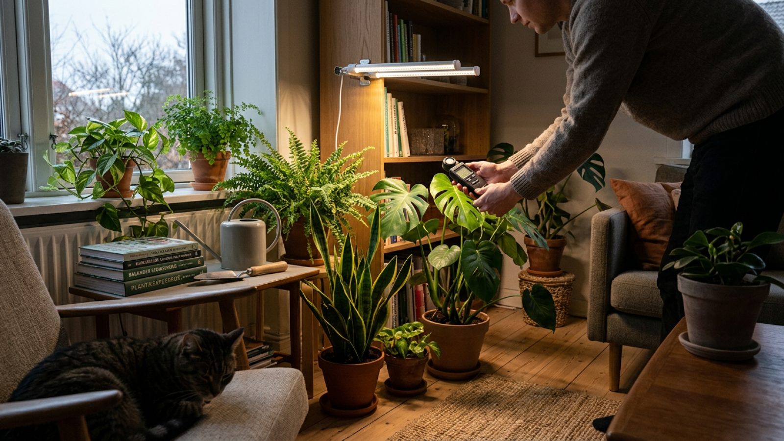 Vælg vækstlys til mørke rum i danske hjem: Mål lyset, forstå fuldspektrum LED og undgå svidning Vælg vækstlys til mørke rum i danske hjem: Mål lyset, forstå fuldspektrum LED og undgå svidning